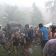Fans evacuate Union Park during this year's Pitchfork Music Festival (Photo: Robert Loerzel)